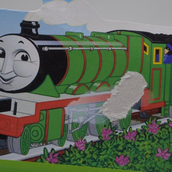 Henry 3 Green Engine Diecast ERTL Thomas the Tank Engine & Friends Train 1993 - Picture 7 of 14